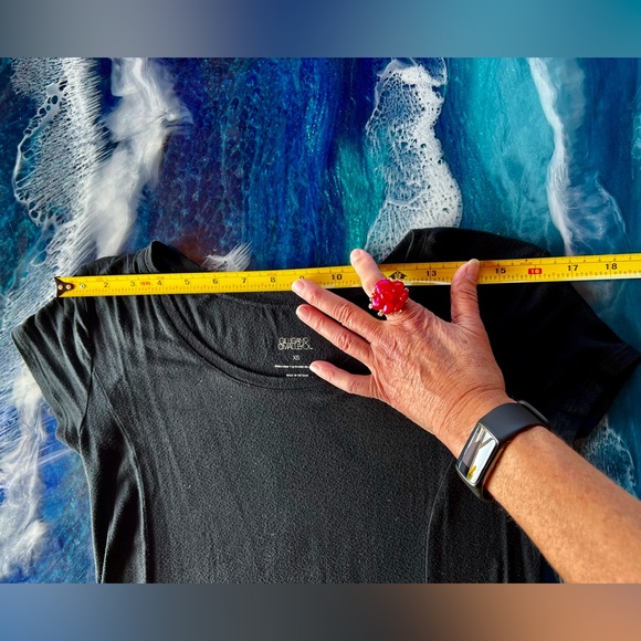 Gilligan O’Malley Women’s Sleep Lounge-Pajama Dress Fits Sz S-XS Black SOFT - Picture 6 of 9